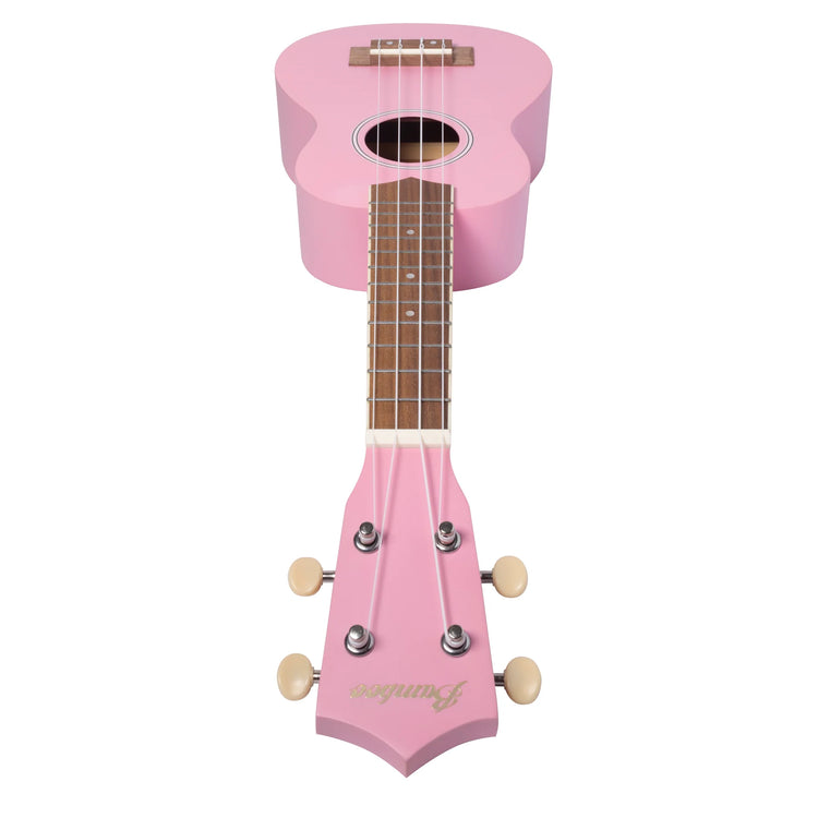 Ukelele soprano Bamboo U-21-LPK rosa claro