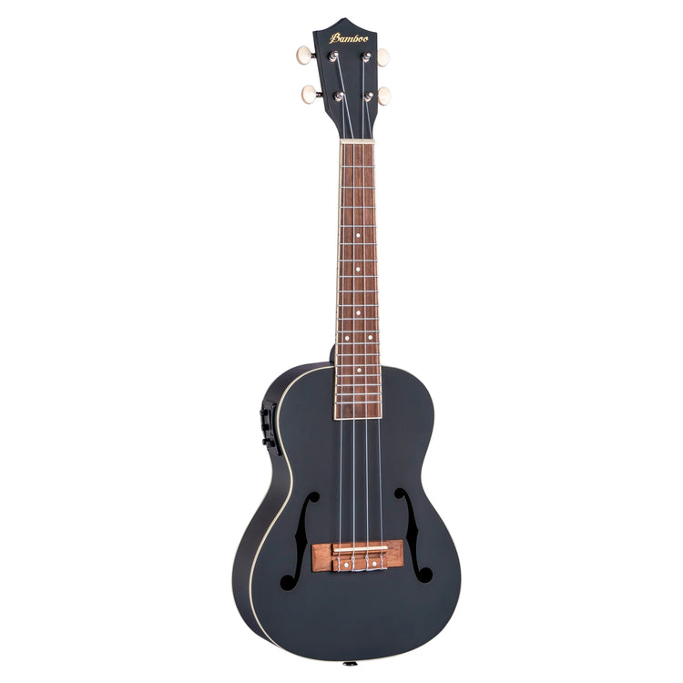 Ukelele concierto Bamboo violín EQ Aquila U-23-VIO-Q-BK negro