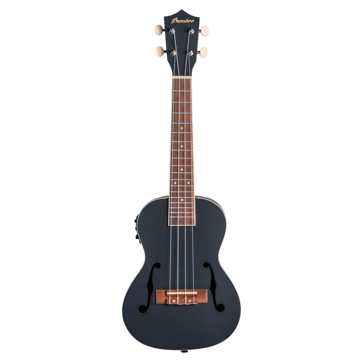 Ukelele concierto Bamboo violín EQ Aquila U-23-VIO-Q-BK negro