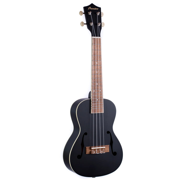 Ukelele concierto Bamboo violín Aquila U-23-VIO-BK negro