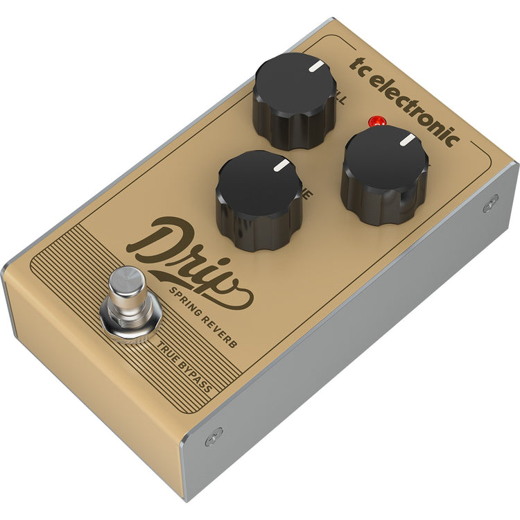 Pedal guitarra TC efectos DRIP SPRING REVERB