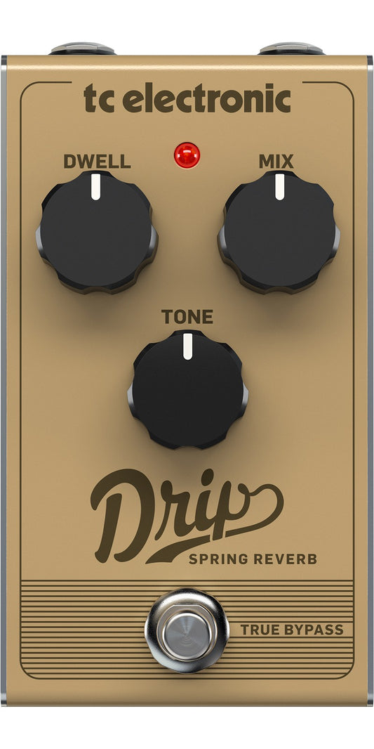 Pedal guitarra TC efectos DRIP SPRING REVERB