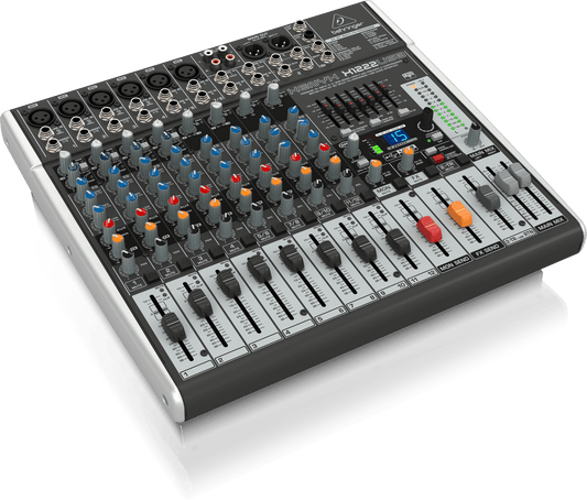 Mezcladora Behringer Xenix 12 ch. USB-FX con compresor X1222-USB