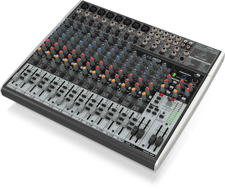 Mezcladora Behringer Xenix 16 ch. USB-FX con compresor X2222-USB