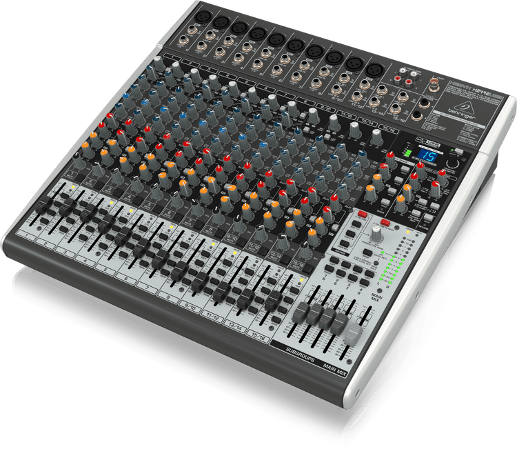 Mezcladora Behringer Xenix 24 ch. USB-FX con compresor X2442-USB