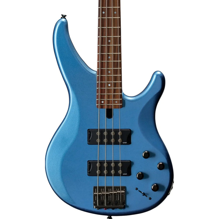 Bajo Yamaha activo 4 cuerdas con preset EQ TRBX 304 blue