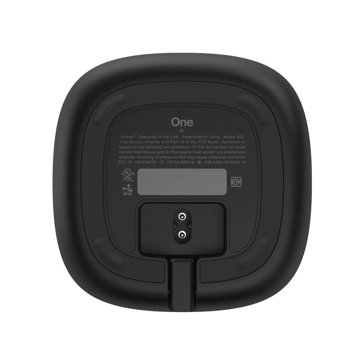 Bocina Sonos One Wi-Fi ONE(GEN2)BLACK negra