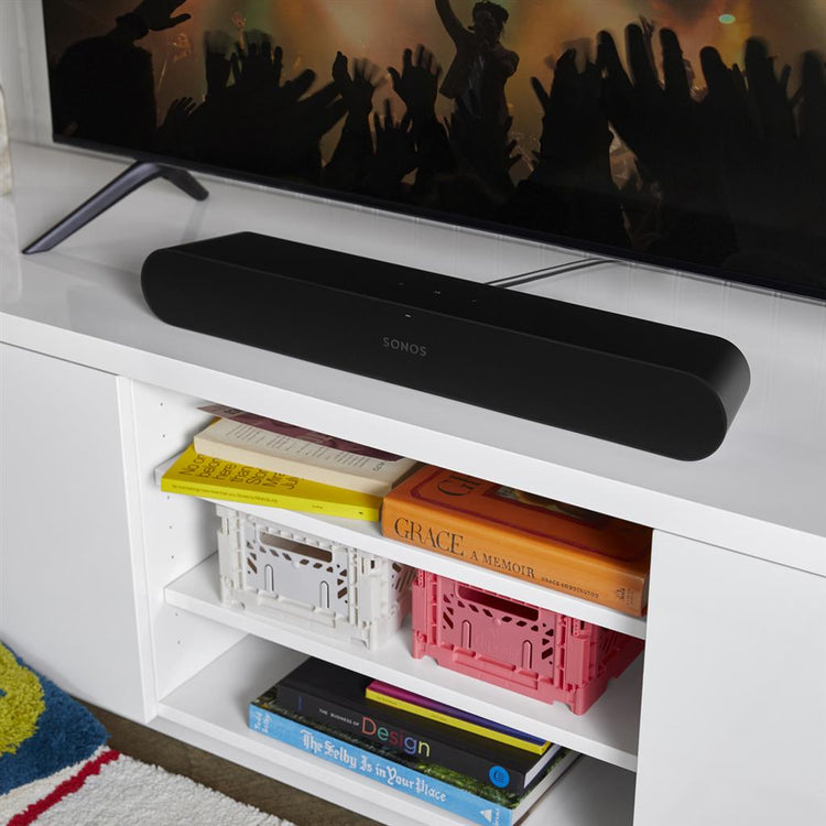 Barra de sonido Sonos Wi-Fi mini RAY BLACK negra