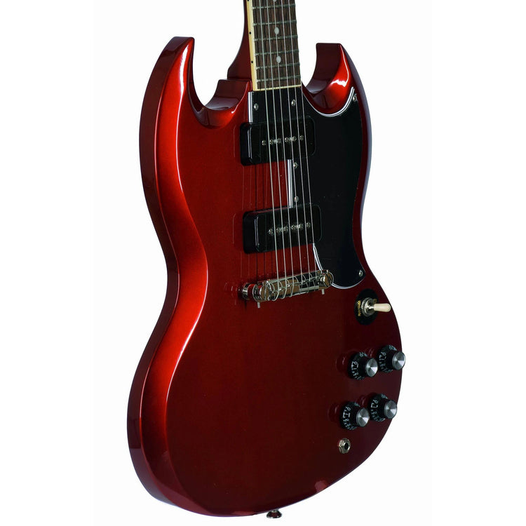 Guitarra eléctrica Epiphone SG Special P-90 sparkling burgundy