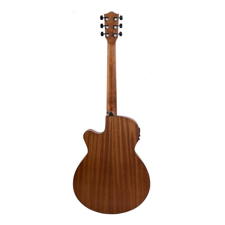 Ga-40-mahogany-q Guitarra Bamboo Acustica Eq (daddario)