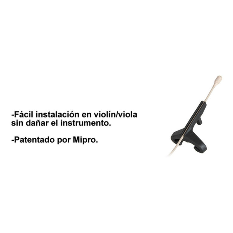 Mipro, Vm-10h, Clip Para Mic. De Violin