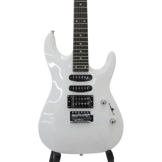 Guitarra Logan Electrica Tipo Ibañez Serie S Blanca