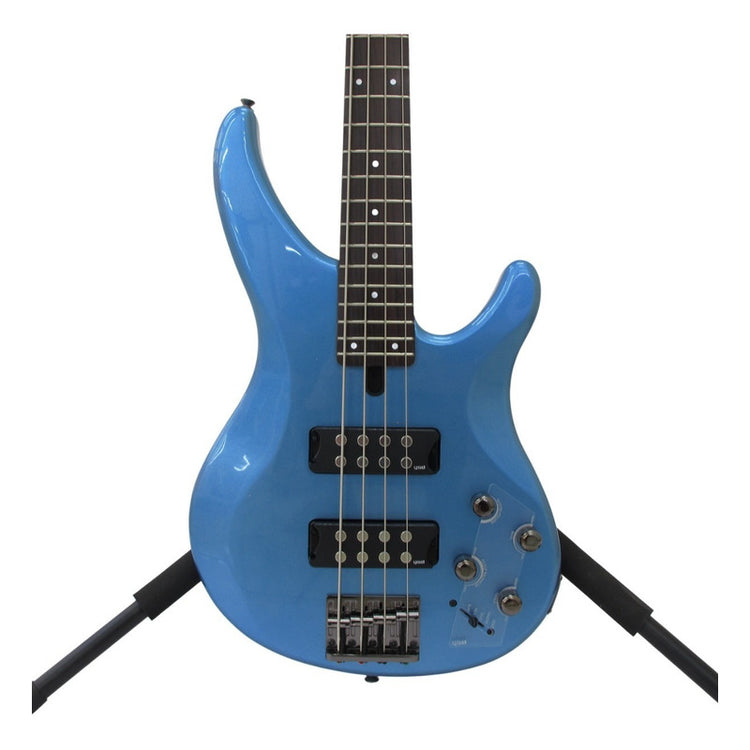 Bajo Yamaha activo 4 cuerdas con preset EQ TRBX 304 blue