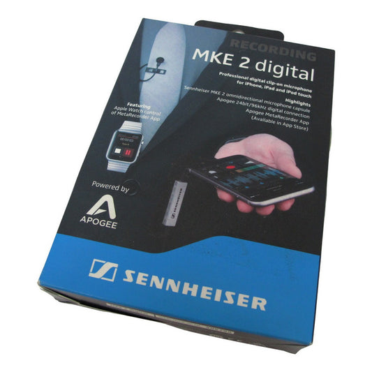 Microfono Sennheiser De Solapa Moviles Ios Mod. Mke 2 Dig.