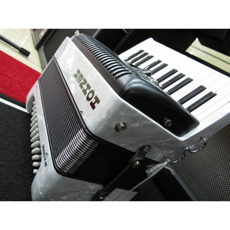 Acordeon Honner Bravo Ii 26t-48b Color Blanco