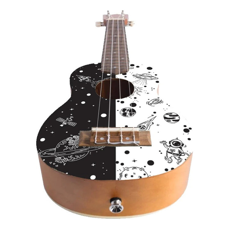 Ukelele soprano Bamboo U-21-GALACTICA con diseño