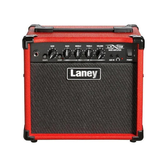 Combo bajo Laney 2x5 15W LX15B-RED rojo