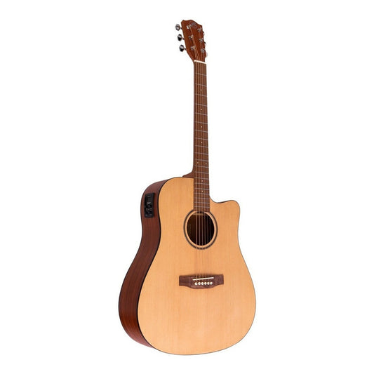 Ga-41-spruce-q Guitarra Bamboo Acustica Eq (daddario)