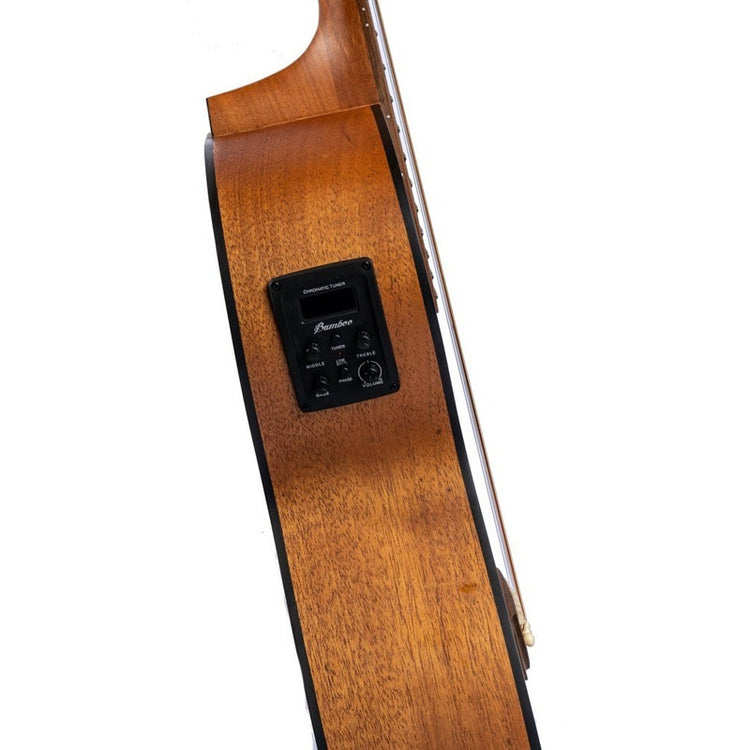 Ga-40-mahogany-q Guitarra Bamboo Acustica Eq (daddario)