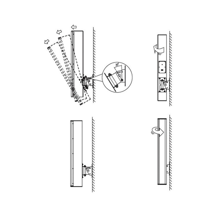 Bocina columna de montaje QMC-L3X4