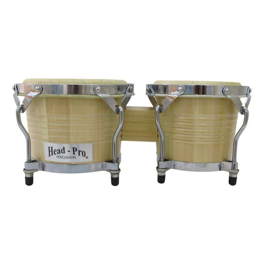 Bongos Head Pro profesionales natural HP-BONGO-NT