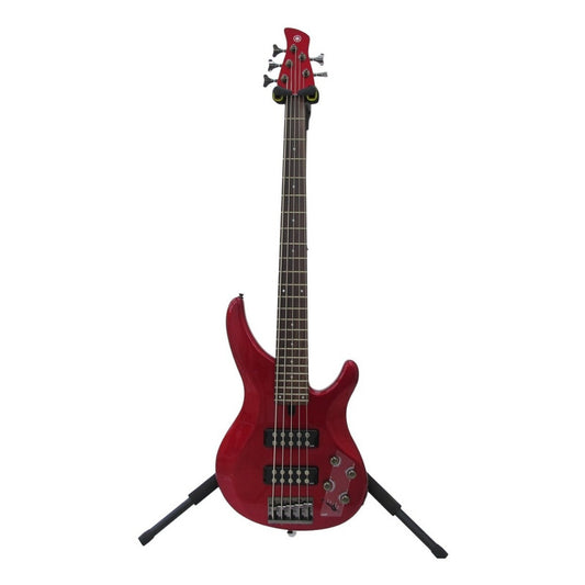 Bajo Yamaha activo 5 cuerdas con preset EQ TRBX 305 red