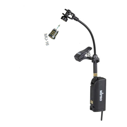 Mipro, St-24 Set, Paq. Mic. Inal. Para Inst. De Viento