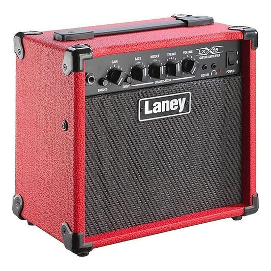 Combo bajo Laney 2x5 15W LX15B-RED rojo