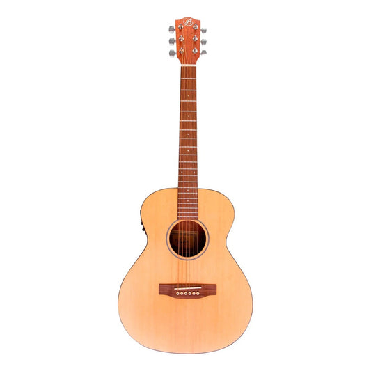 Ga-38-spruce-q Guitarra Bamboo Acustica Eq (daddario)