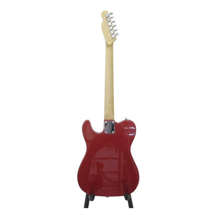 Guitarra eléctrica Logan tipo telecaster roja L-EG-TT-1MRD