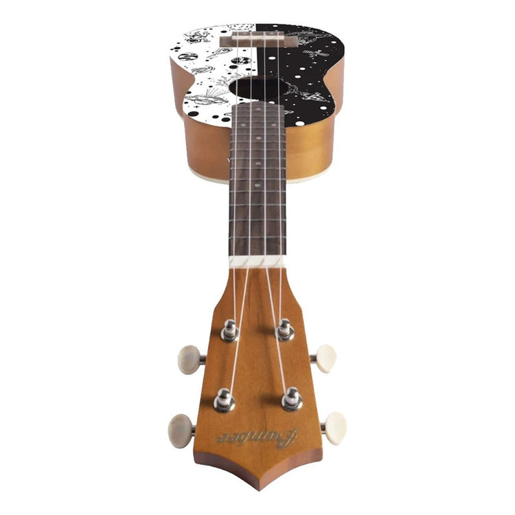 Ukelele soprano Bamboo U-21-GALACTICA con diseño