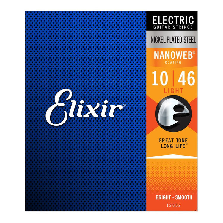 Encordadura guitarra eléctrica Elixir (.010-.046) light 12052