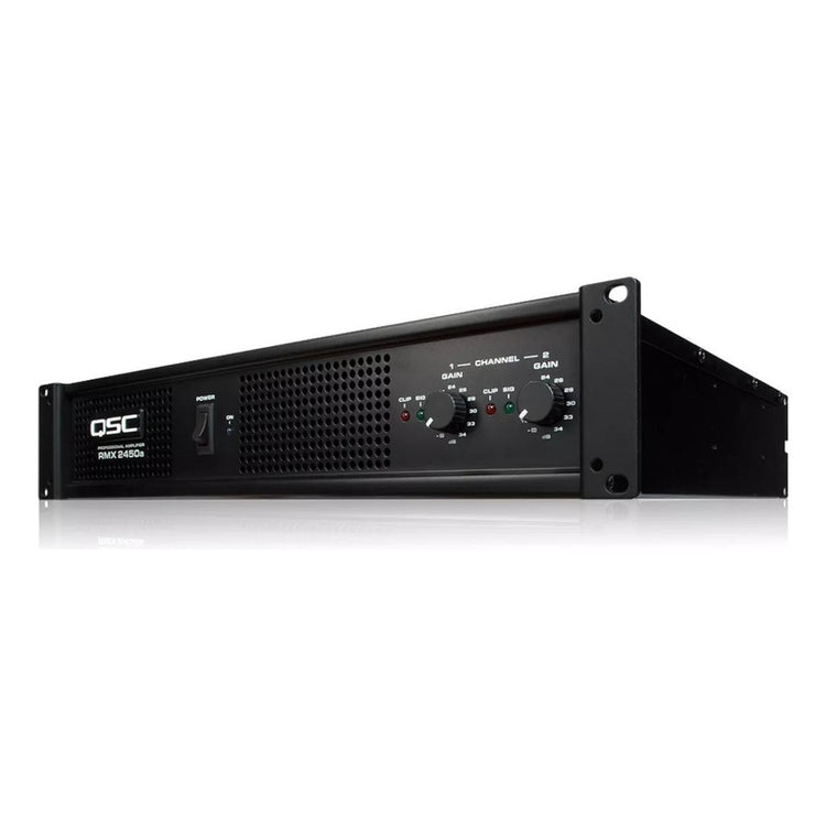 Amplificador QSC estéreo 2400W RMX2450A