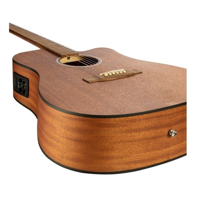 Ga-41-mahogany-q Guitarra Bamboo Acustica Eq (daddario)