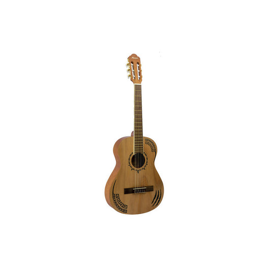 Guitarra clásica Bamboo con diseño GC-36-FELINE