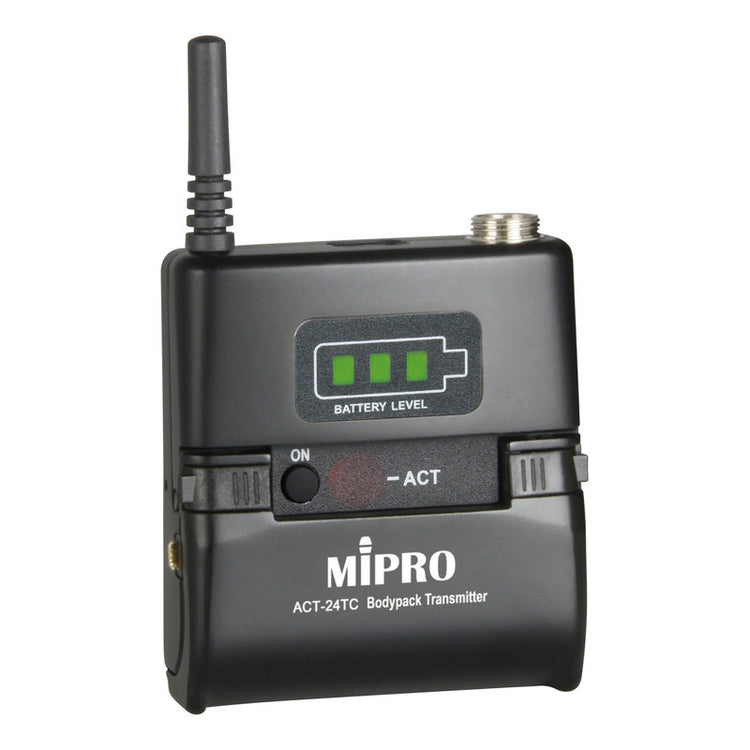 Mipro, Act-24tc, Bodypack Recargable 2.4 Ghz