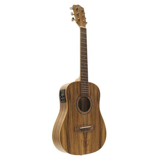 Guitarra mini electroacústica Bamboo Travel Koa 34 pulg.