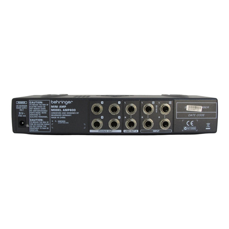 Amplificador Behringer De Audifonos Mod. Amp800