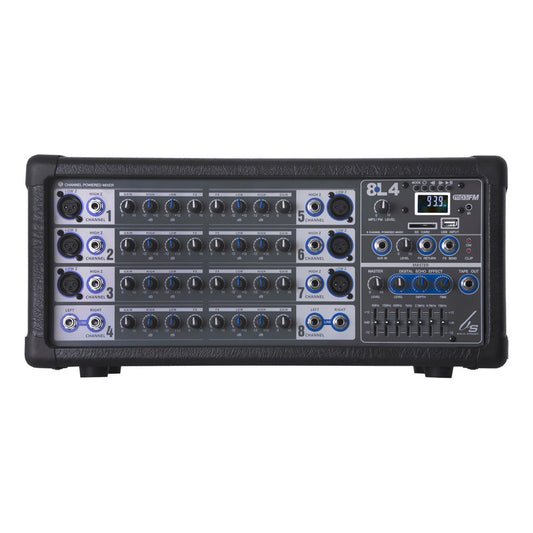 Consola amplificada Backstage 8L4 USB