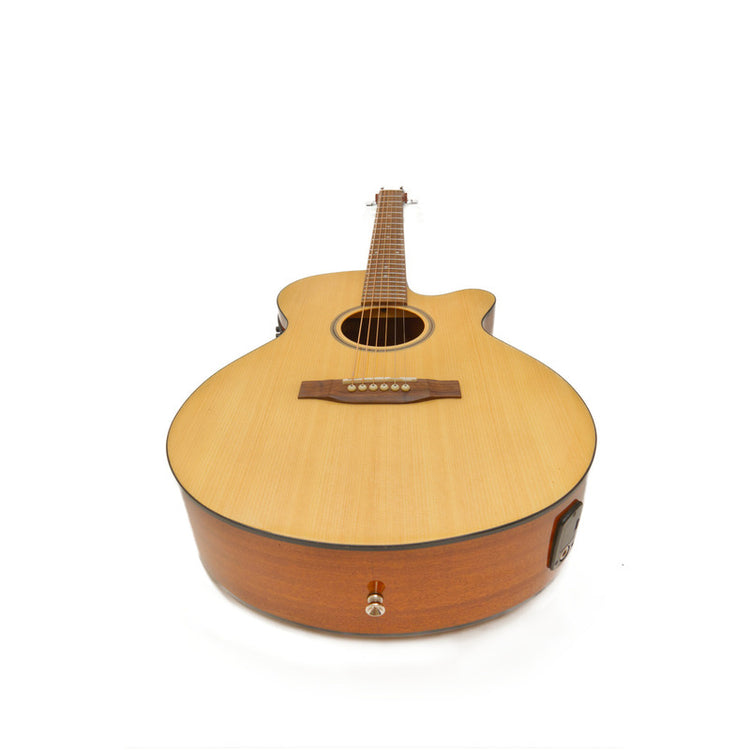 Ga-40-spruce-q Gloss Guitarra Bamboo Acustica Brillante Eq