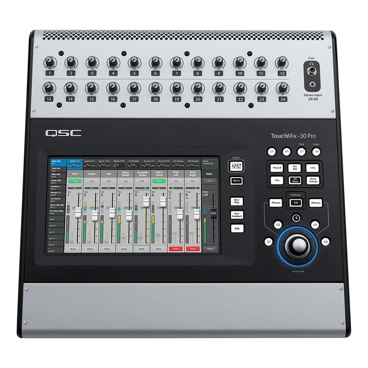 Mezcladora digital QSC 32 canales TOUCHMIX-30 PRO