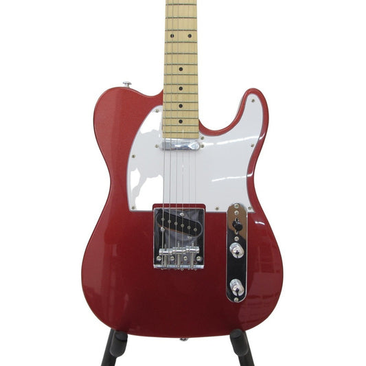 Guitarra eléctrica Logan tipo telecaster roja L-EG-TT-1MRD