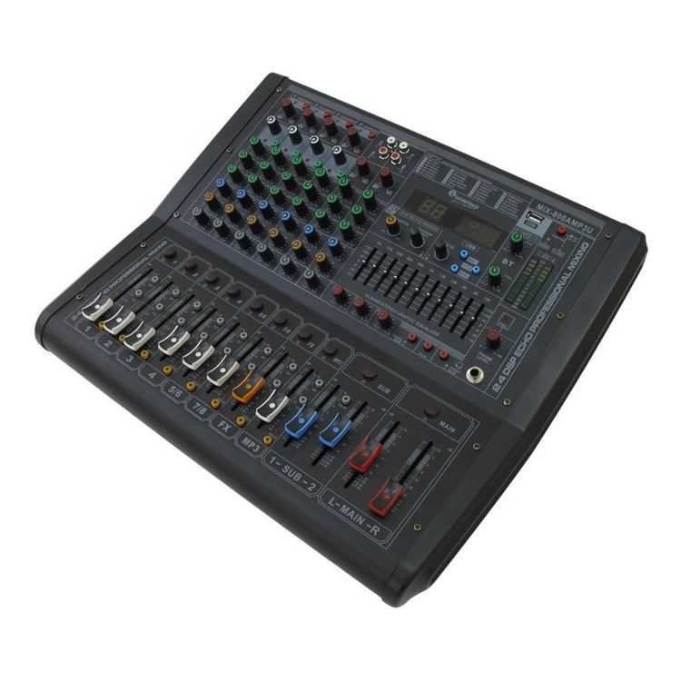 Mezcladora Soundtrack USB 8 canales FX MIX-800AMP3U