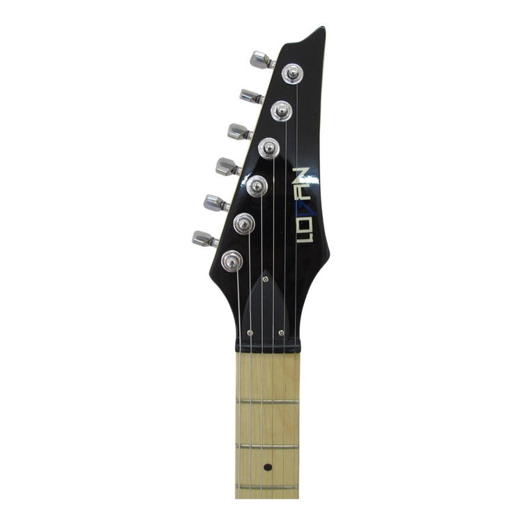 Guitarra eléctrica Logan RG negra