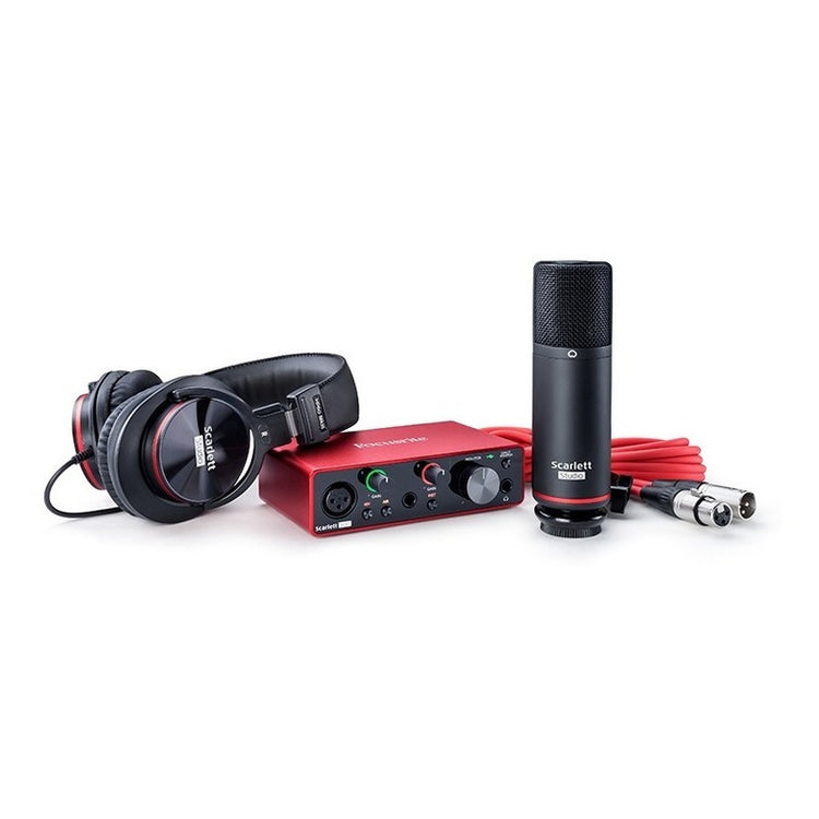 Interfaz Focusrite Scarlett Solo Studio 3ª Gen.