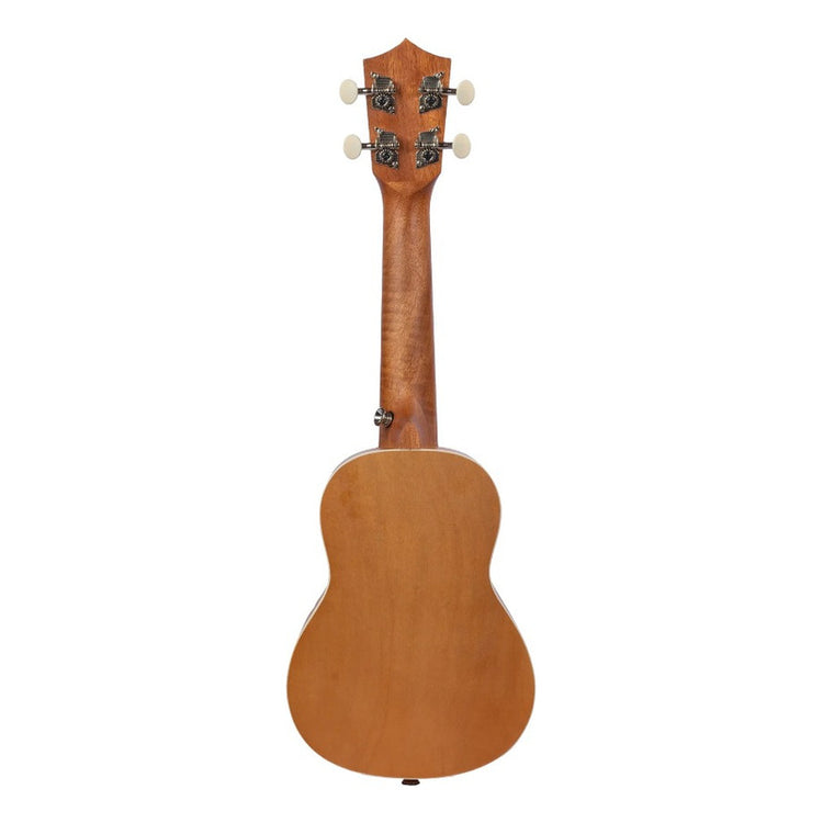 Ukelele soprano Bamboo U-21-CROWN con diseño