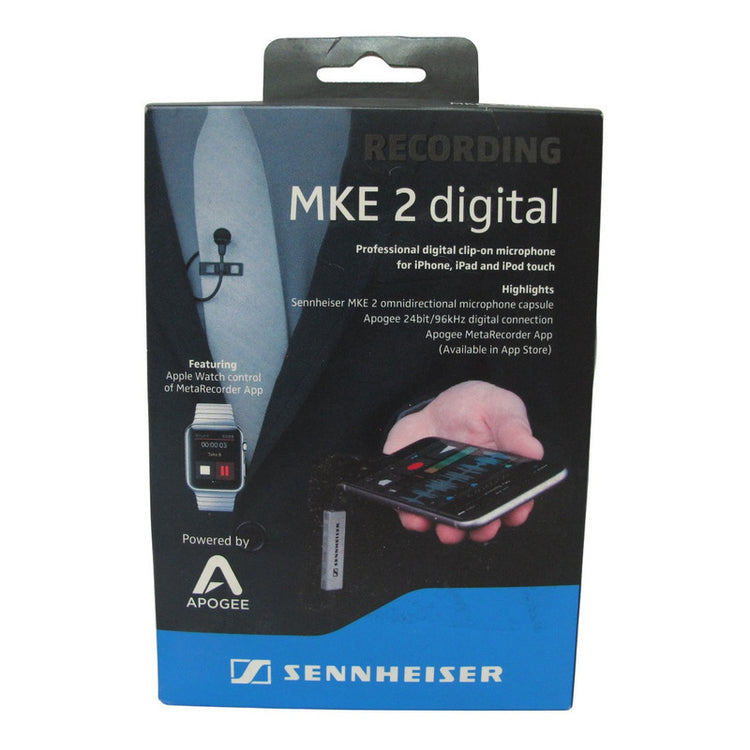 Microfono Sennheiser De Solapa Moviles Ios Mod. Mke 2 Dig.