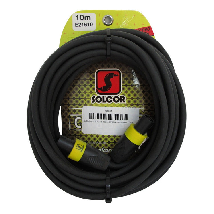 Cable bocina Solcor Classic spkon 10 mts. E21610