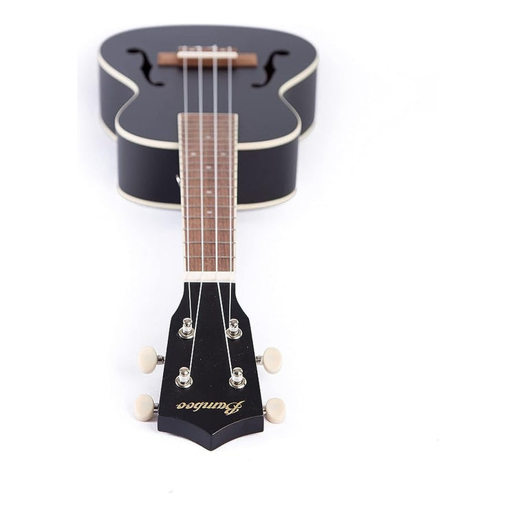 Ukelele concierto Bamboo violín Aquila U-23-VIO-BK negro