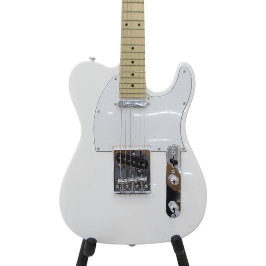 Guitarra eléctrica Logan tipo telecaster blanca L-EG-TT-1WH